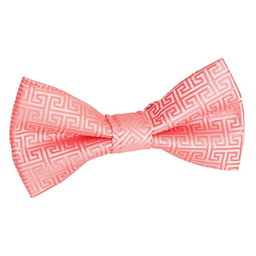 Coral boys bow tie - boys, woven