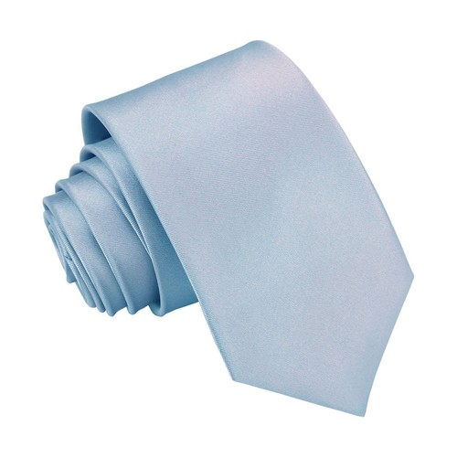Dusty blue boys regular tie - blue,