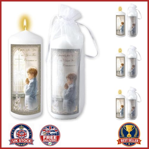 White candle for - white, boys