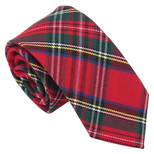 Red royal stewart tartan plaid - royal,