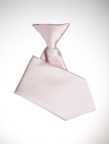 Boys pink elasticated - pink, tie