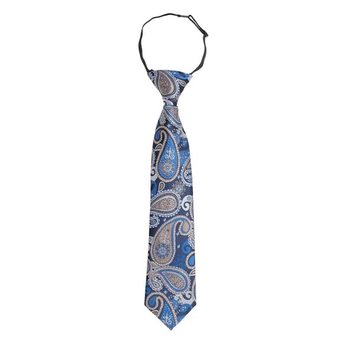 Gold navy blue - gold, elastic