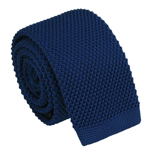 Navy blue boys tie - navy,